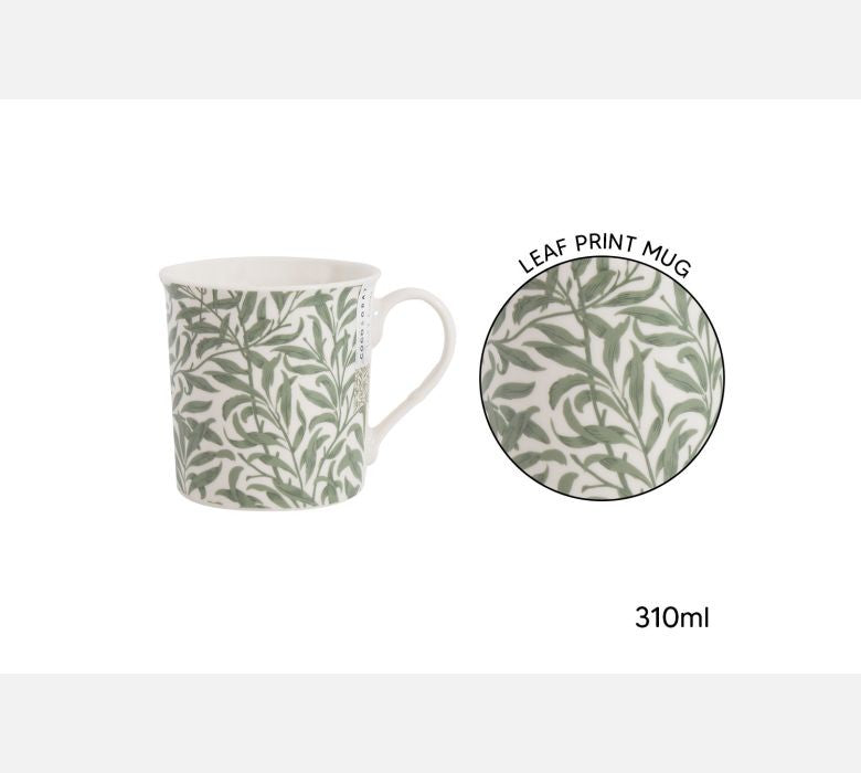 Leaf Print Mug