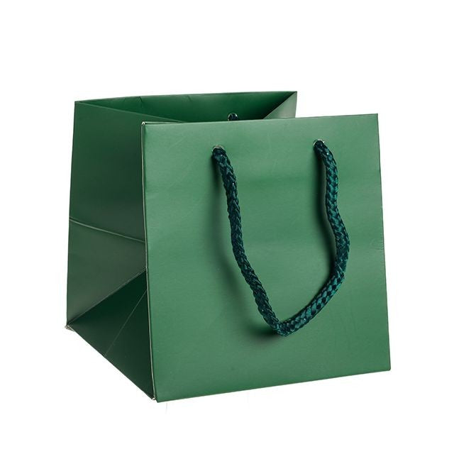 Discover the Green Small Hand Tie Bag (Pack of 10) at Bristow Direct