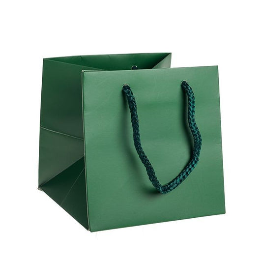 Discover the Green Small Hand Tie Bag (Pack of 10) at Bristow Direct