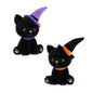 Black Cat with Witches Hat