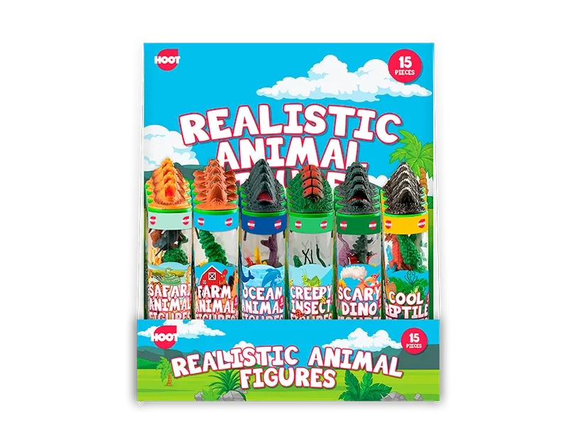 Mixed Animals Figure Tube