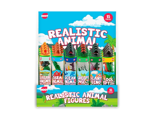 Mixed Animals Figure Tube