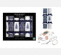 Blue Deluxe Tree Crackers (13.5 inches)
