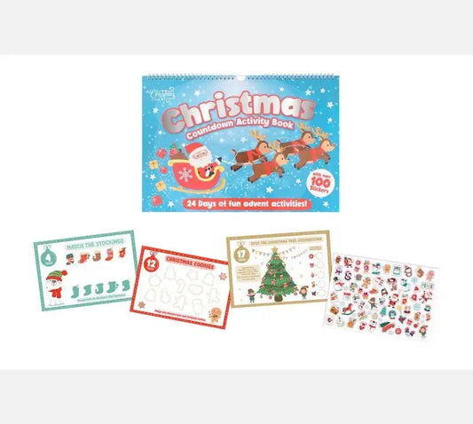 Christmas Countdown Activity Book