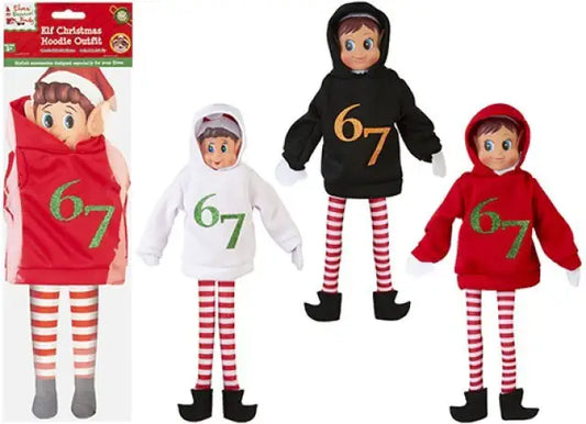 Elf Christmas Hoodie Outfit