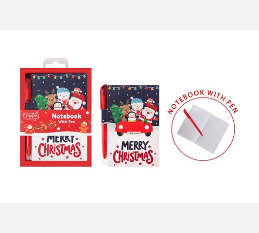 Discover the Christmas Notebook Pen Set at Bristow Direct