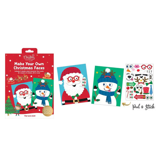 Make Your Own Christmas Faces Kit