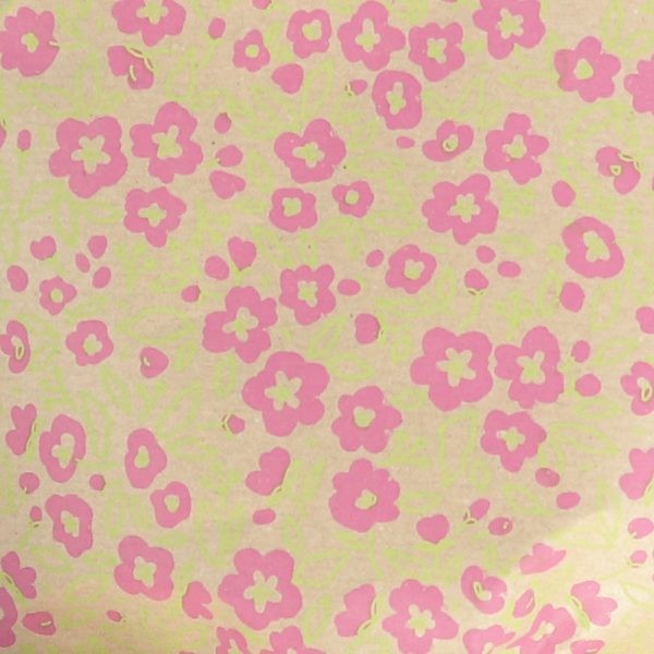 Fancy Floral Kraft Paper