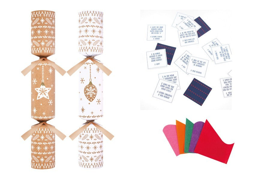 50 Festive Decorative Eco Crackers