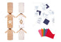 50 Festive Decorative Eco Crackers
