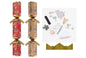 50 Red &amp; Gold Robin Crackers (12 Inch)