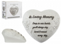 Discover the Memorial Grey Heart with Diamante Roses at Bristow Direct