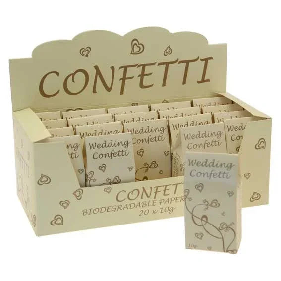 Gold &amp; Ivory Tissue Confetti