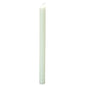 White taper candle for home décor and celebrations
