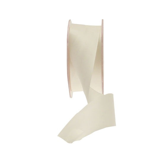 Discover the 35mm Ivory Satin Ribbon at Bristow Direct