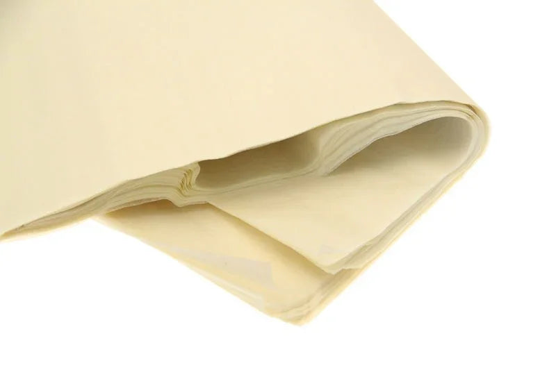Cream tissue paper for gift wrapping and home décor, soft and elegant for celebrations