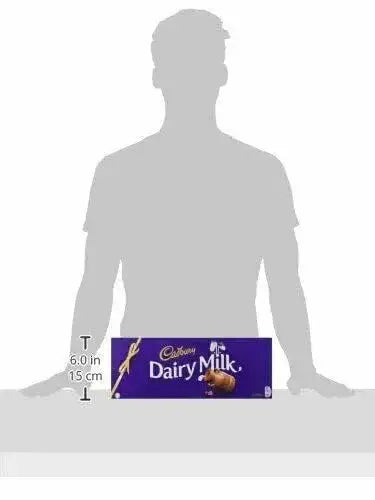 Cadbury Dairy Milk Chocolate Gift Bar, Extra-Large, Rich Taste, Suitable for Vegetarians, Sustainable Cocoa, 850 g