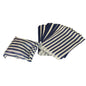 Dark Blue Small Candy Stripe Sweet Bags