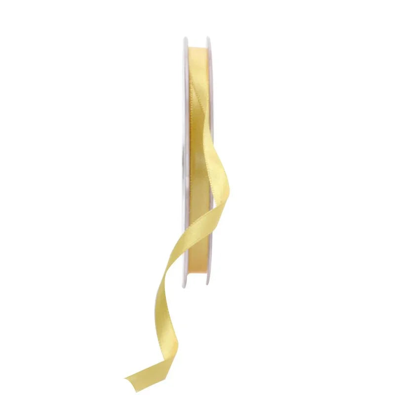 6mm Golden Yellow Satin Ribbon
