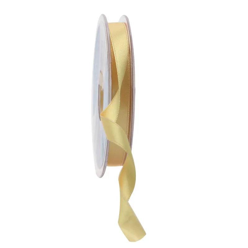 Golden Yellow Satin Ribbon 10mm