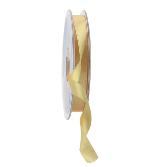 Golden Yellow Satin Ribbon 10mm