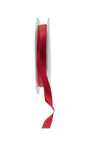 Deep red Satin Ribbon (10mm)