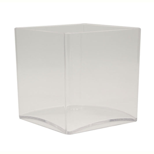 Square Acrylic Vase 12cm