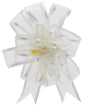 Ivory Organza Pull Bow 25mm