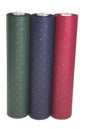 Kraft Paper Green and Gold Dot