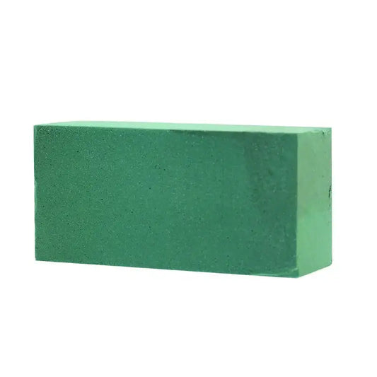 Green floral foam block for arranging flowers and home décor crafts