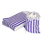 Purple Small Candy Stripe Bag