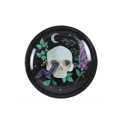 Venom & Vines Skull Trinket Dish