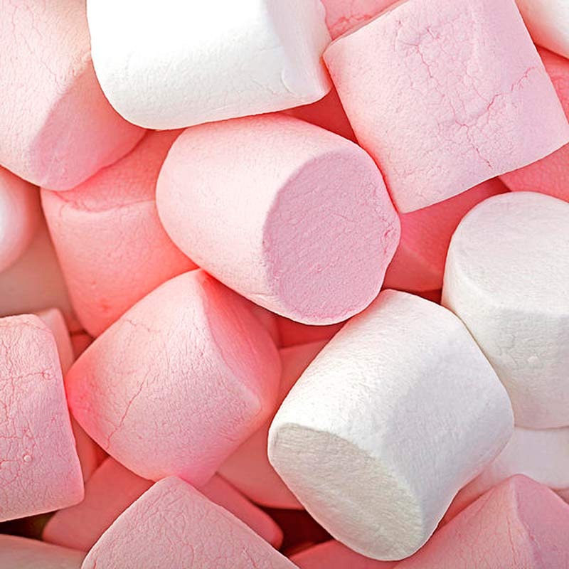 Pink and White Giant Marshmallows 200g