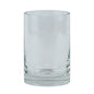 Clear glass tumbler for home décor or gifting, perfect for everyday use or special occasions.