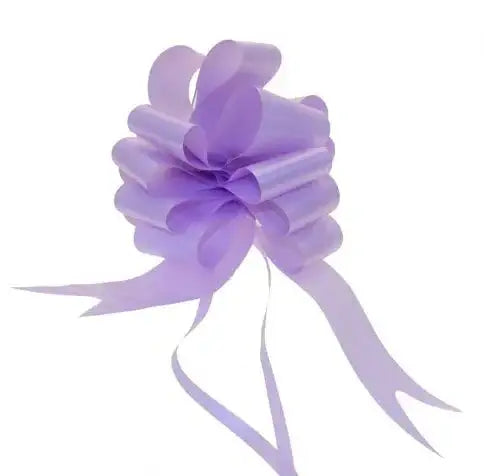 Lavender Pull Bow 50mm
