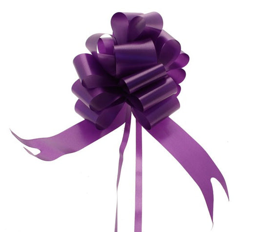 Discover the Purple Pull Bow 50mm at Bristow Direct