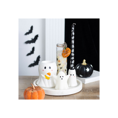 Candy Corn Ghost Oil Burner and Wax Warmer