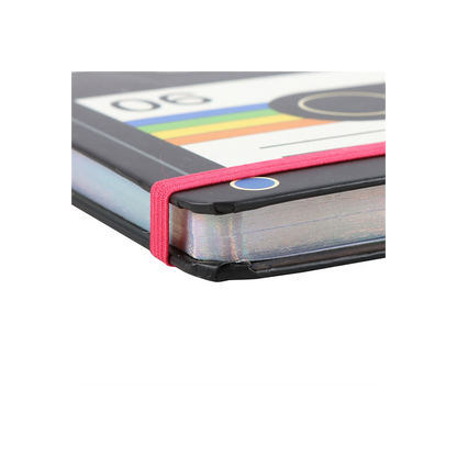Retro Cassette Tape A5 Notebook
