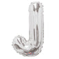 14&quot; Silver Letter J Balloon