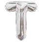 14&quot; Silver Letter T Balloon