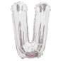 14&quot; Silver Letter V Balloon