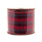 Red Tartan Ribbon