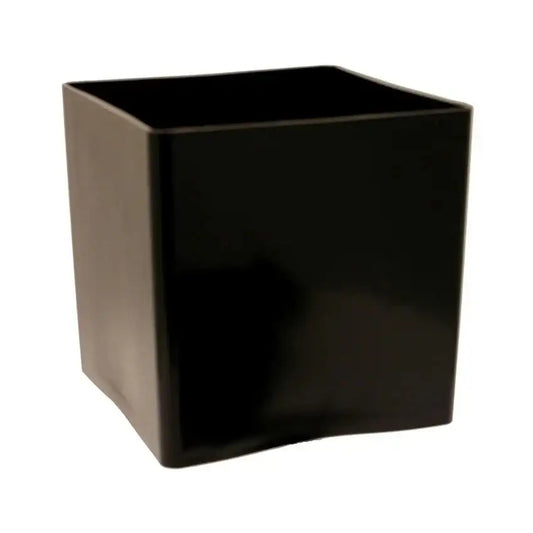 Black Acrylic Cube 15cm