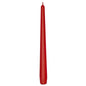 Red taper candle for home décor and celebrations, perfect for festive table settings and gift ideas
