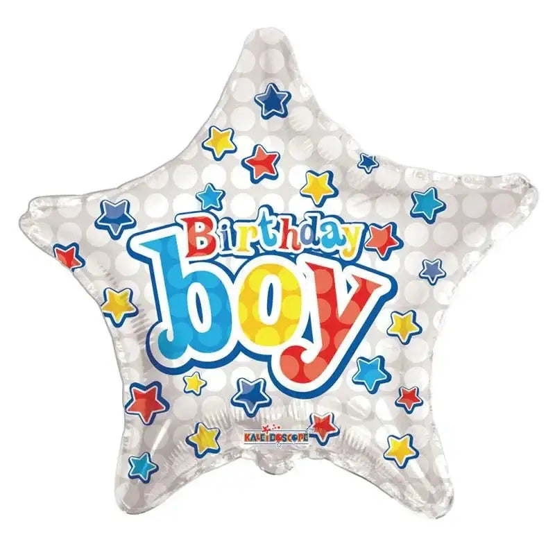 Star Birthday Boy Balloon