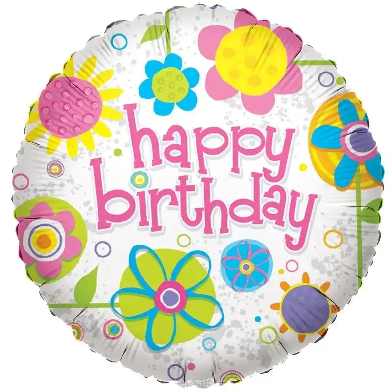 Happy Birthday Collage Balloon