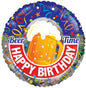 Happy Birthday Beer Balloon