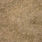 Close-up of clear decorative crushed glass pieces for home décor accents