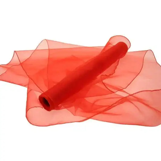 Red Organza Roll (40cm x 9m)