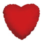 Plain Red Heart Balloon